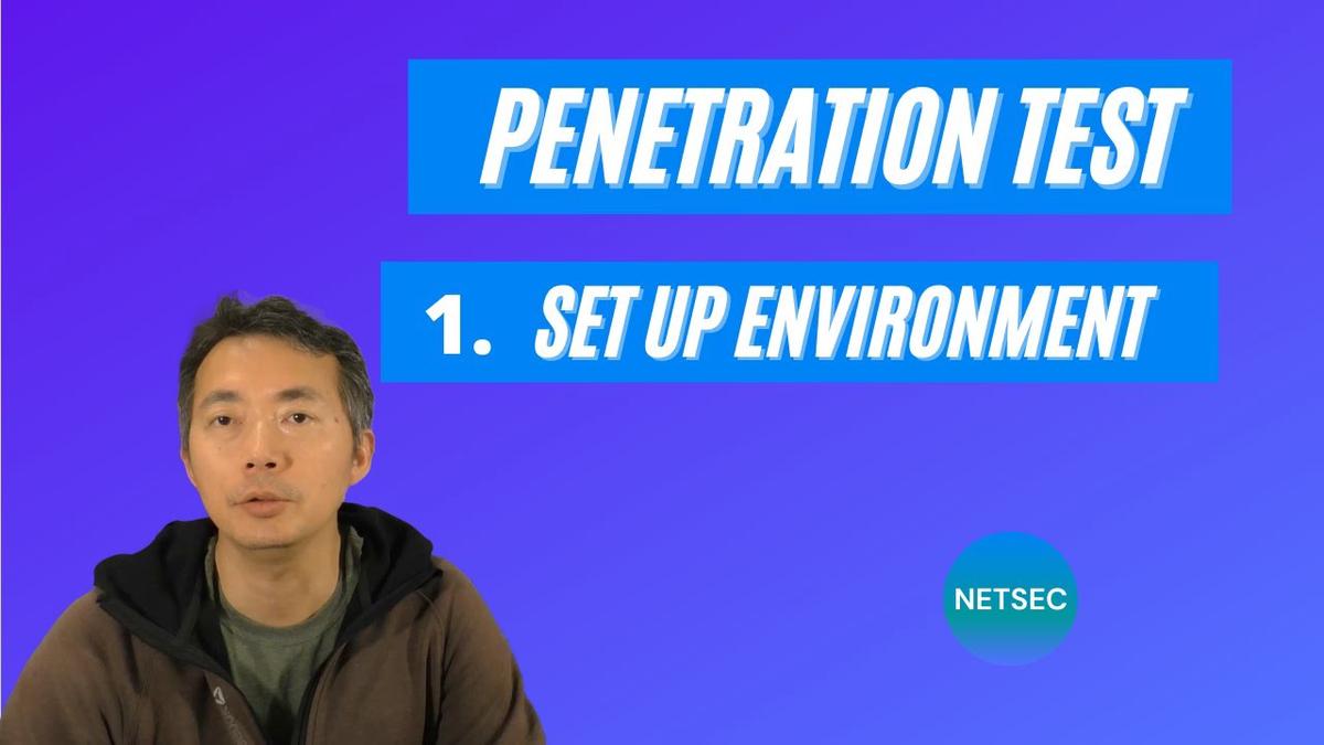 'Video thumbnail for Kali Pen Test Lab - 1. Set Up Lab Environment'