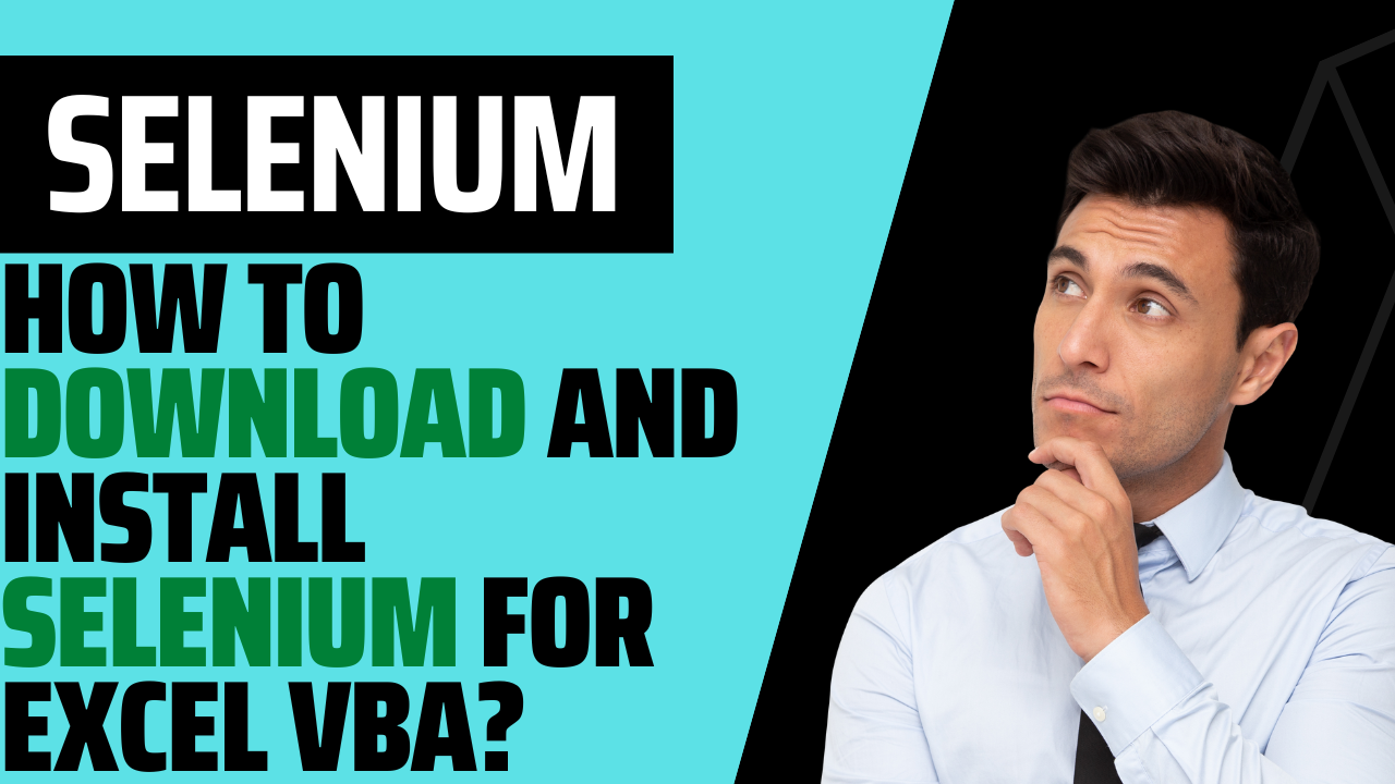 'Video thumbnail for How to Download and Install Selenium for Excel VBA'