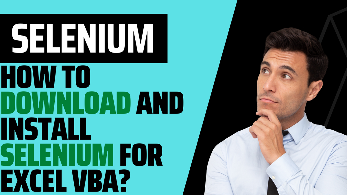'Video thumbnail for How to Download and Install Selenium for Excel VBA'